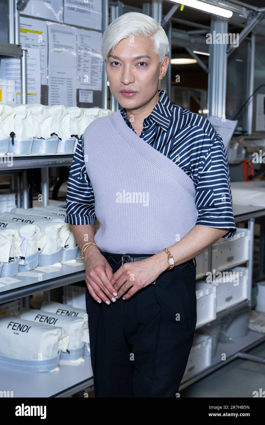 Florence, Italien. 15th June, 2023. Bryan Yambao attends FENDI Men Äôs ...
