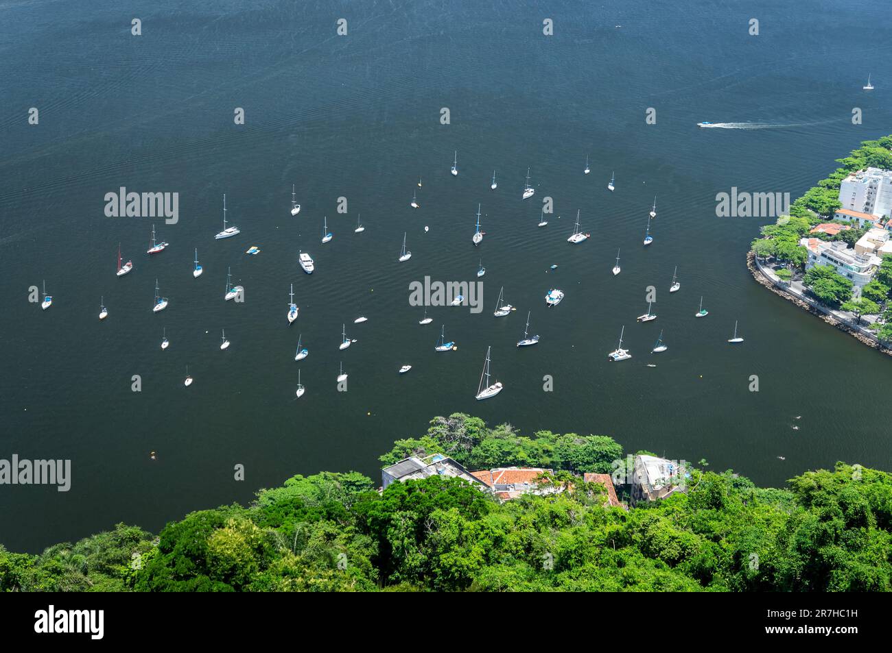 Aerial View of Urca Neighborhood in the City of Rio de Janeiro, Brazil  Stock Photo - Alamy