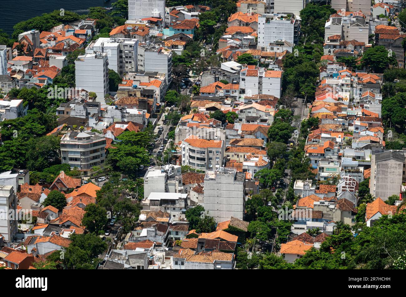 Aerial View of Urca Neighborhood in the City of Rio de Janeiro, Brazil  Stock Photo - Alamy