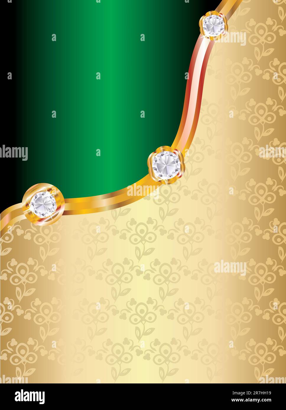 Vector illustration of a festive background with diamonds Stock Vector ...