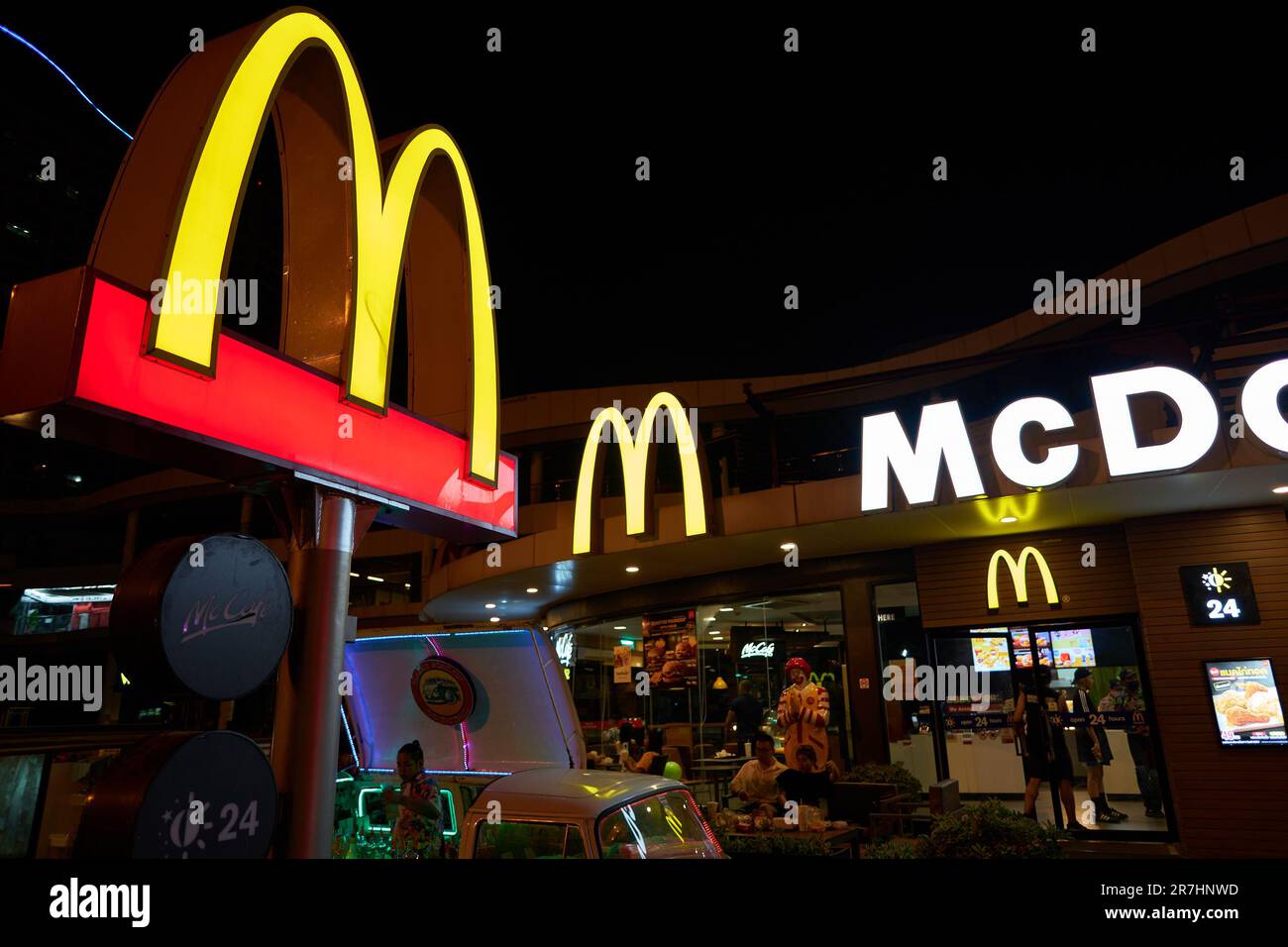 PATTAYA, THAILAND - CIRCA APRIL, 2023: McDonald's Arches sign as seen ...