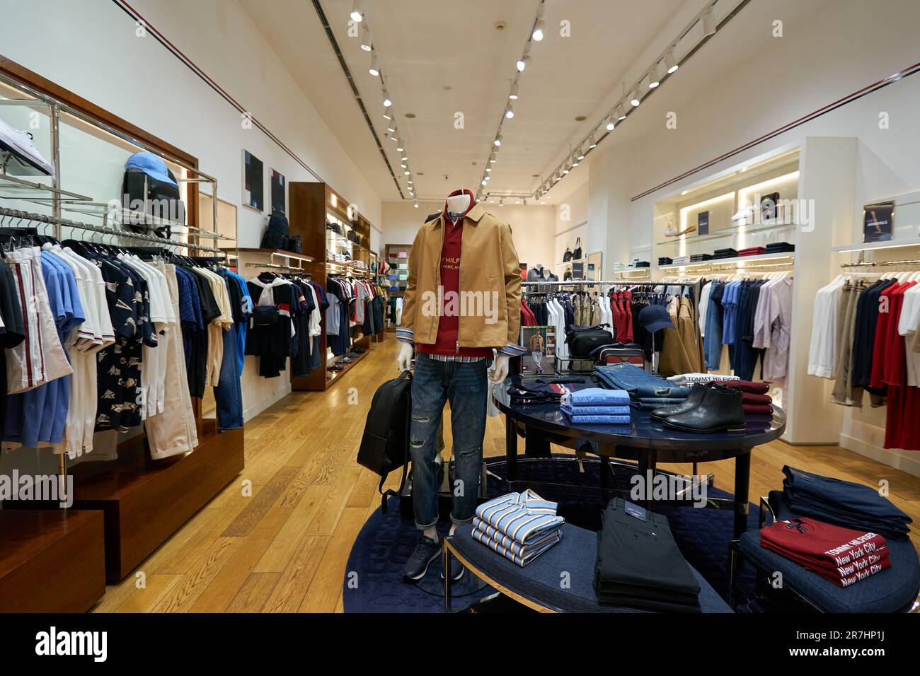 HO CHI MINH CITY, VIETNAM - CIRCA MARCH, 2023: interior shot of Tommy ...