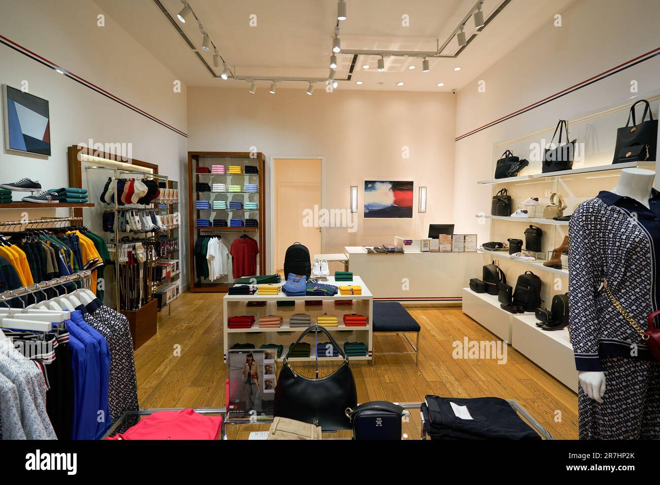 HO CHI MINH CITY, VIETNAM CIRCA MARCH, 2023 interior shot of Tommy