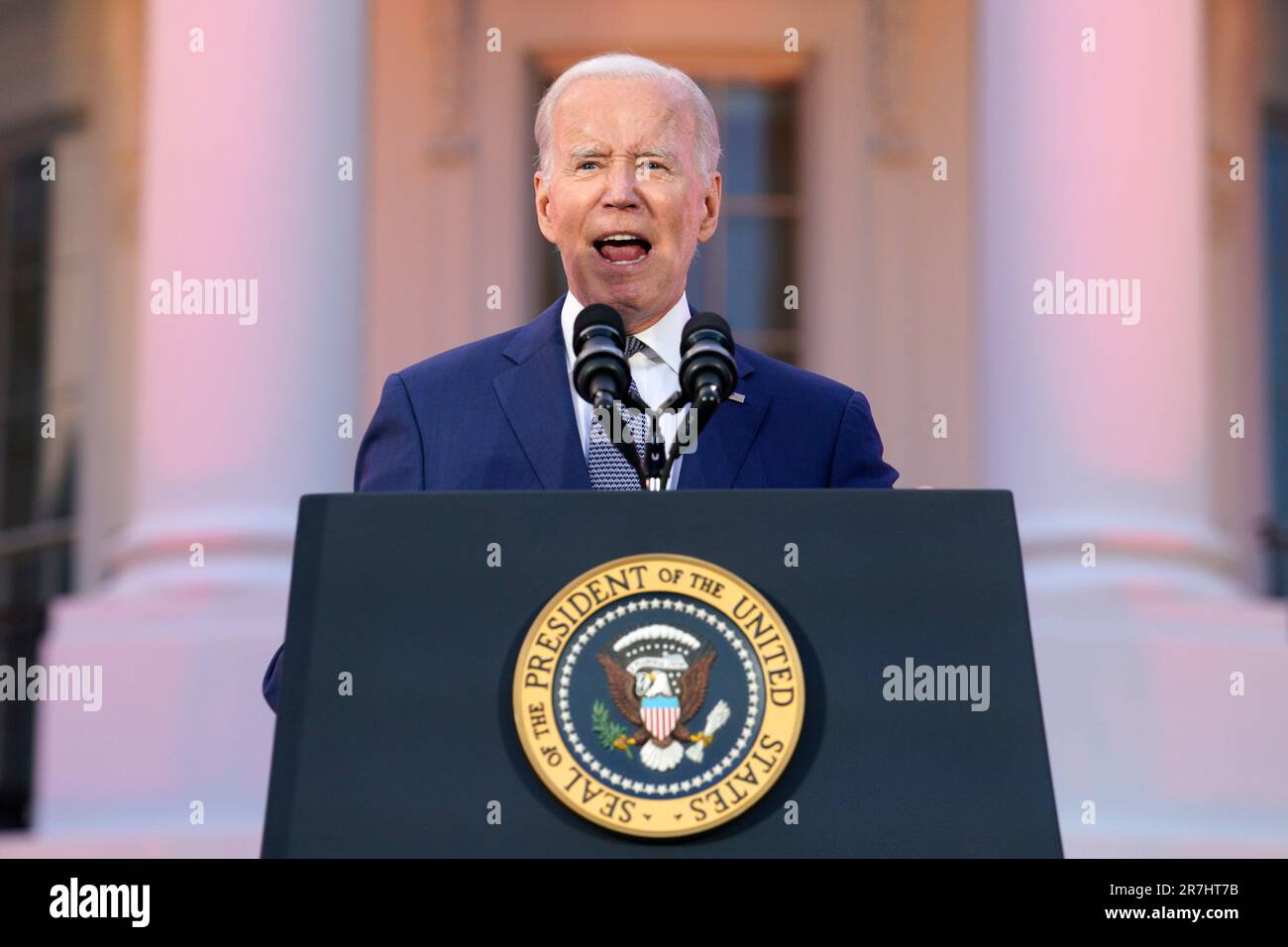 United States President Joe Biden Delivers Remarks At A Screening Of ...