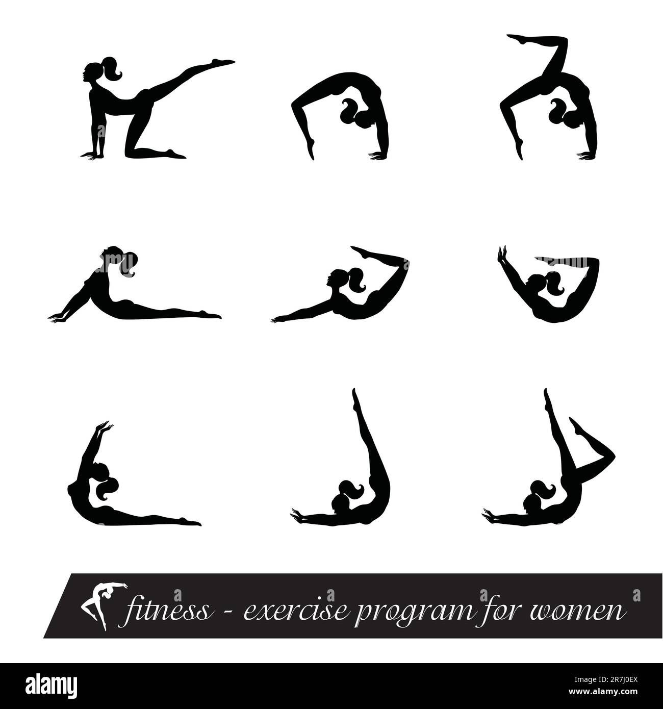 exercise-stock-vector-images-alamy