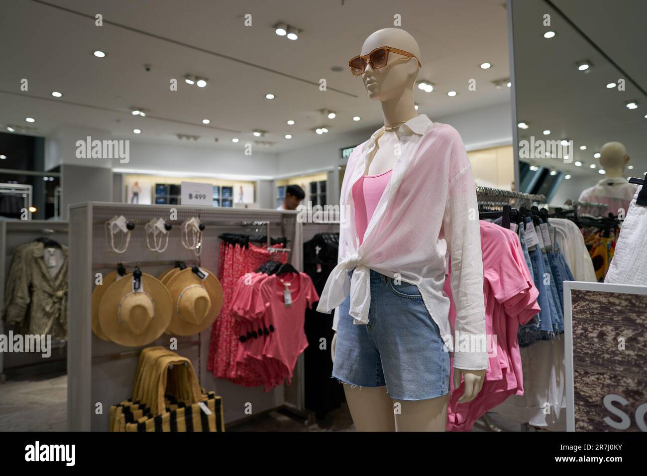 PATTAYA, THAILAND CIRCA APRIL, 2023 dressed mannequin as seen at H