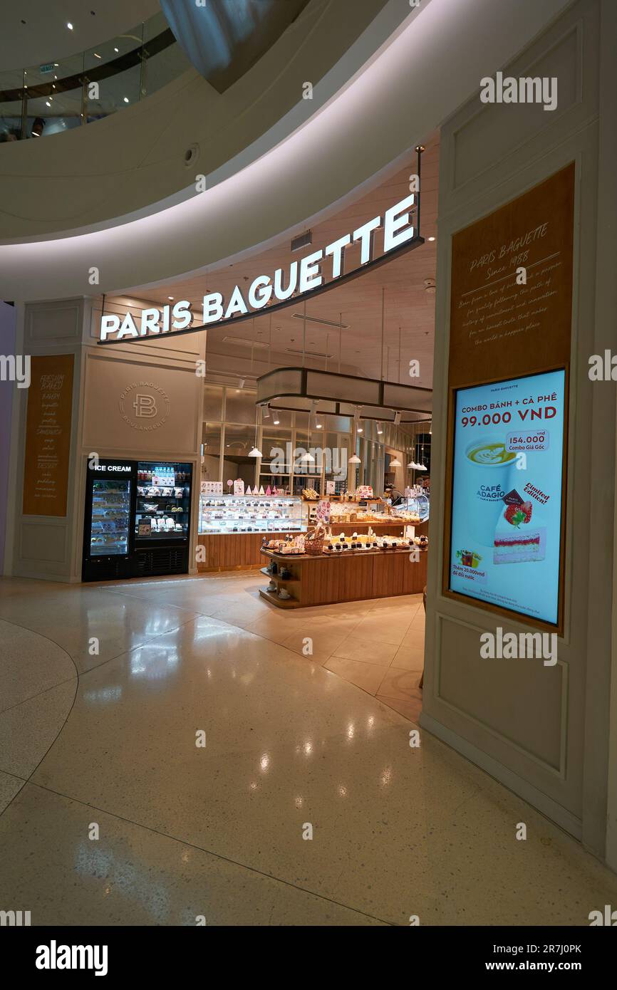 HO CHI MINH CITY, VIETNAM CIRCA MARCH, 2023 Paris Baguette in