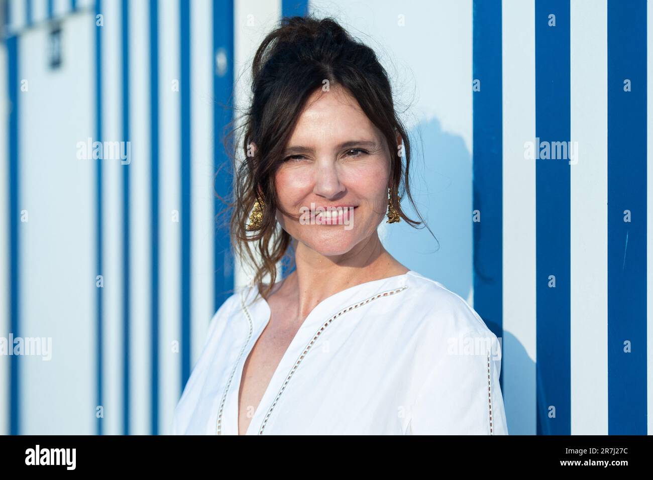 Cabourg, France. 15th June, 2023. Virginie Ledoyen attending the a