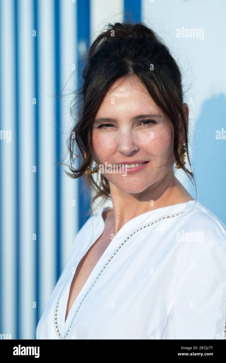 Cabourg, France. 15th June, 2023. Virginie Ledoyen attending the a