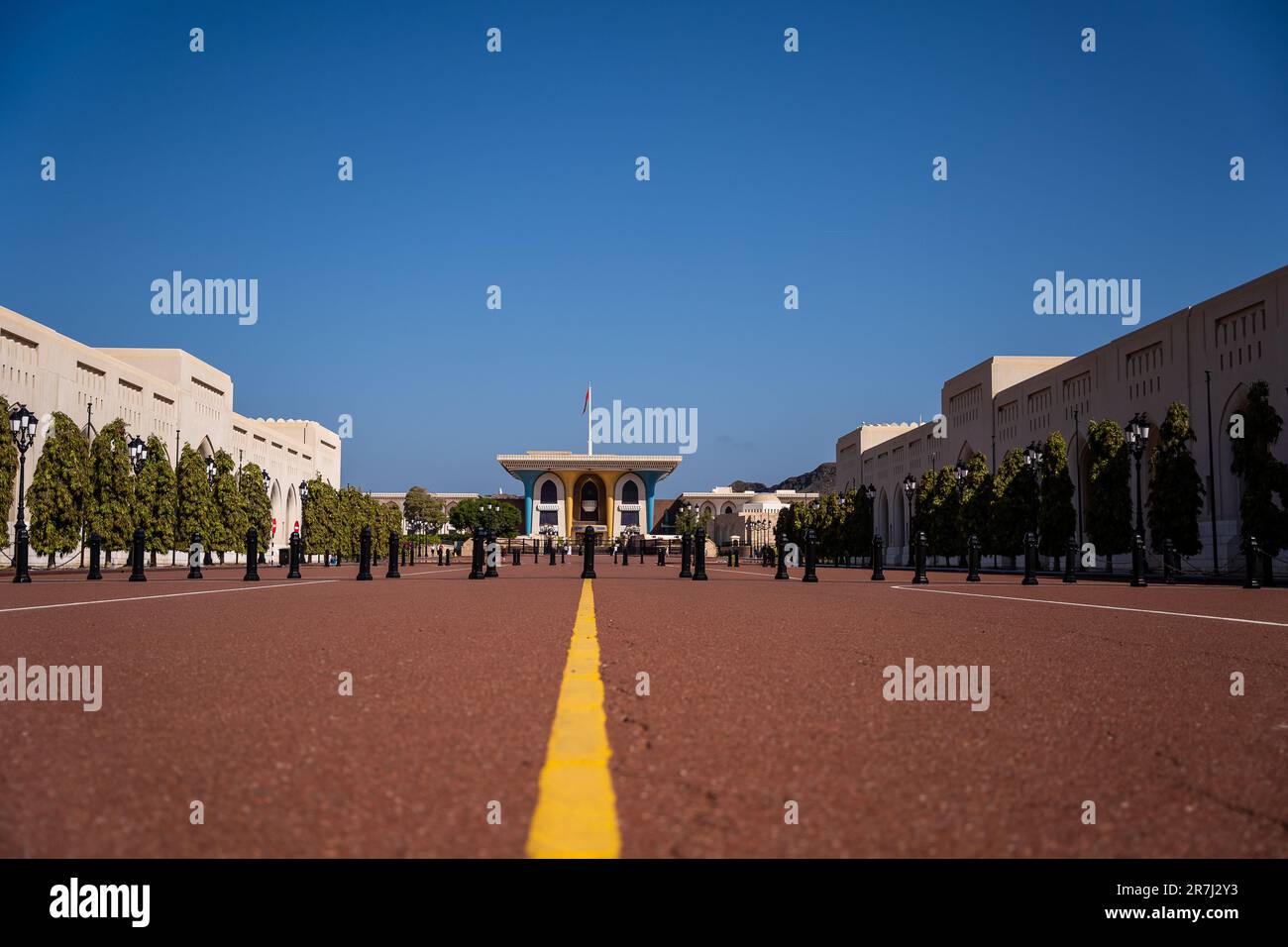 Al Alam Palace Muscat Oman Stock Photo - Alamy