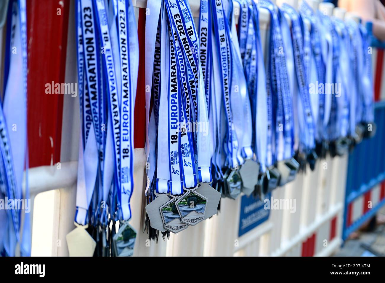 18. Europamarathon in  Görlitz und Zgorzelec am 11.06.2023 Stock Photo