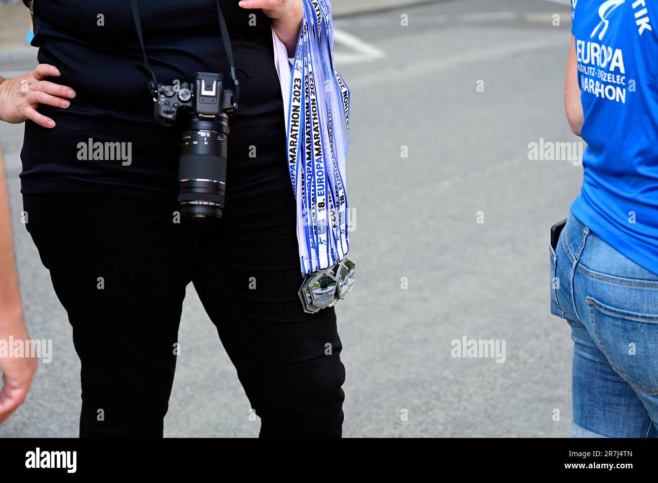 18. Europamarathon in  Görlitz und Zgorzelec am 11.06.2023 Stock Photo