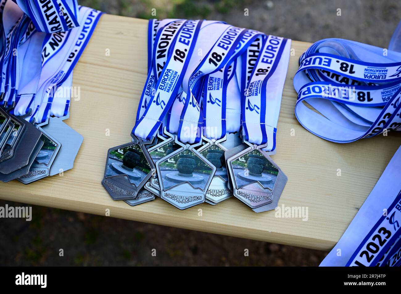 18. Europamarathon in  Görlitz und Zgorzelec am 11.06.2023 Stock Photo