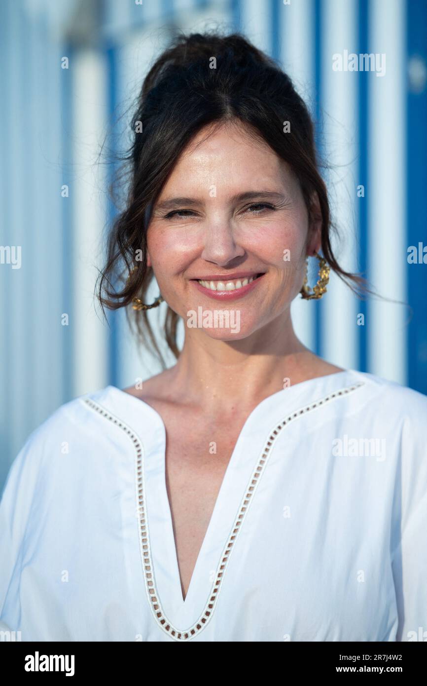 Cabourg, France. 15th June, 2023. Virginie Ledoyen attending the a