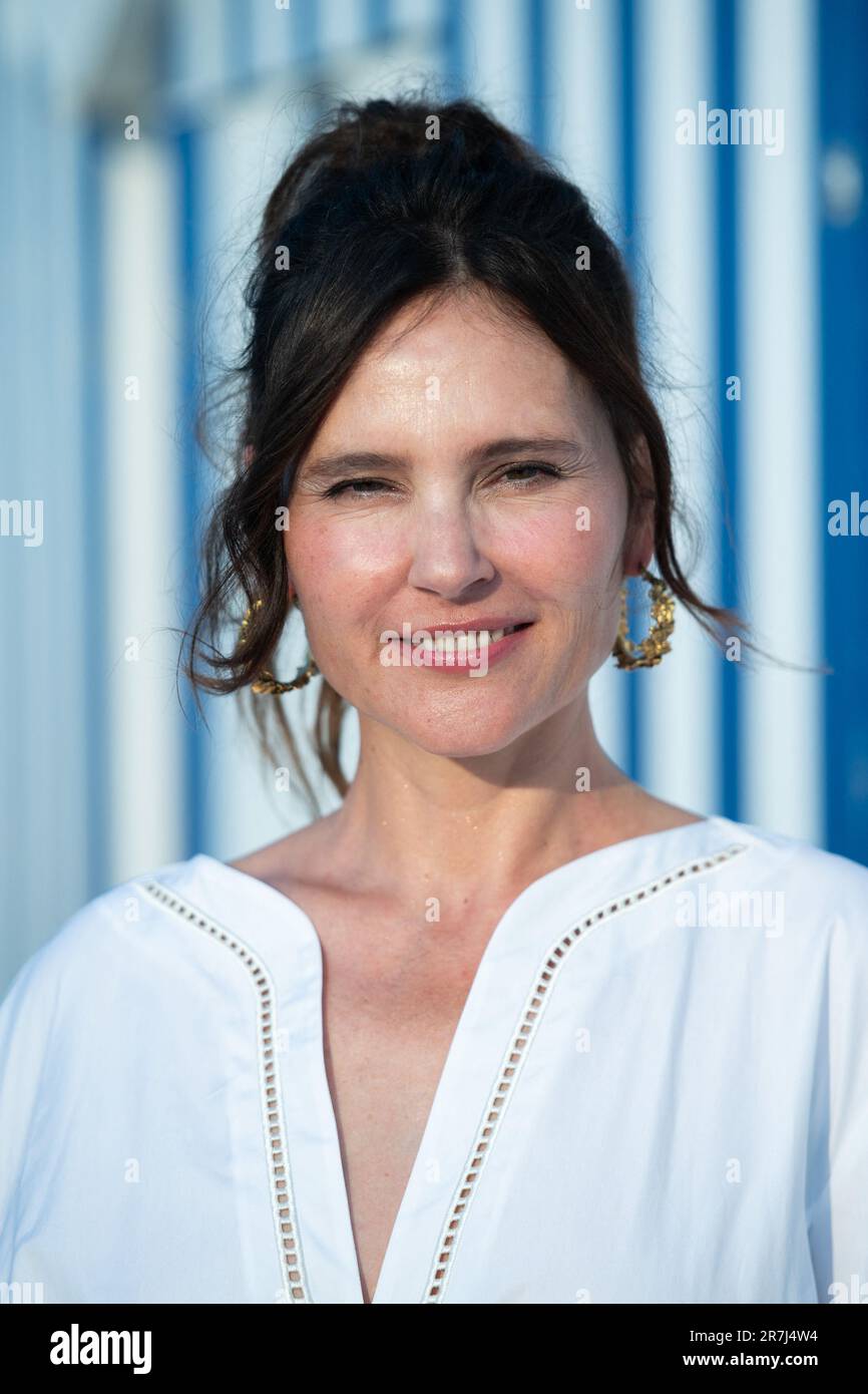 Cabourg, France. 15th June, 2023. Virginie Ledoyen attending the a