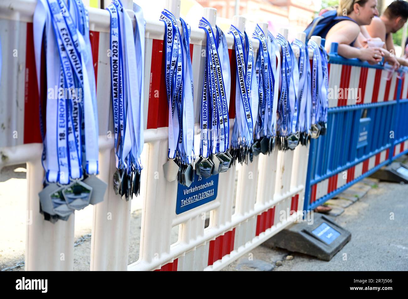 18. Europamarathon in  Görlitz und Zgorzelec am 11.06.2023 Stock Photo