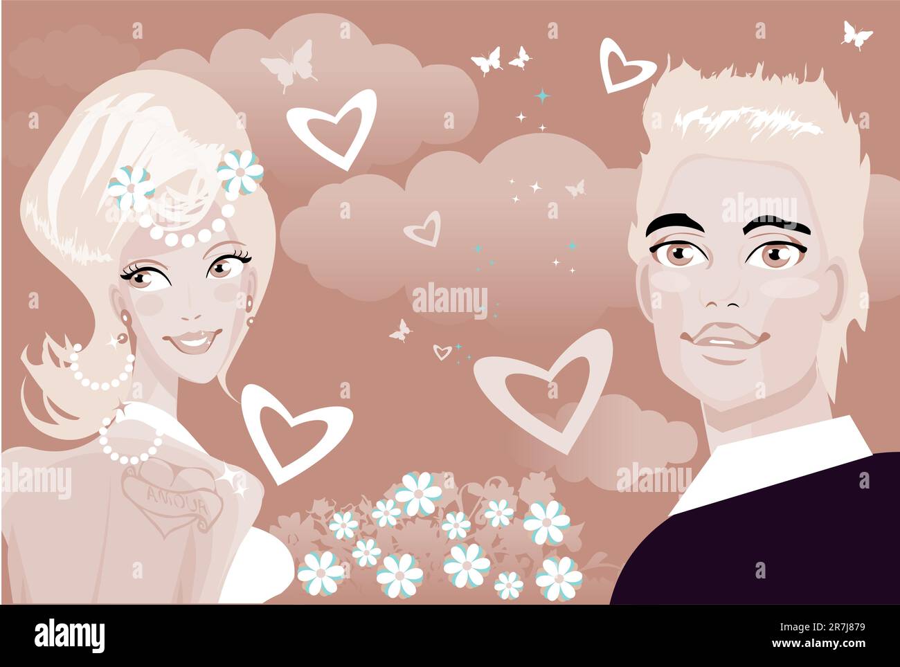 Young man outdoors Stock Vector Images - Alamy