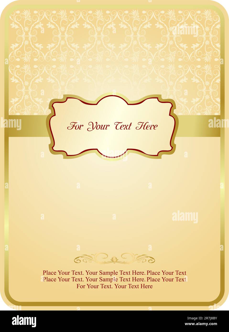 Wedding card. Vector Stock Vector Image & Art Alamy