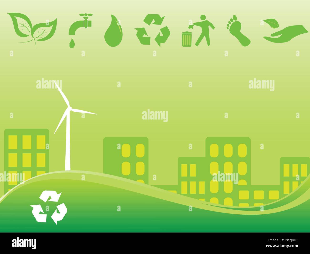 Environmental Conscience Water conscious Stock Vector Images - Alamy