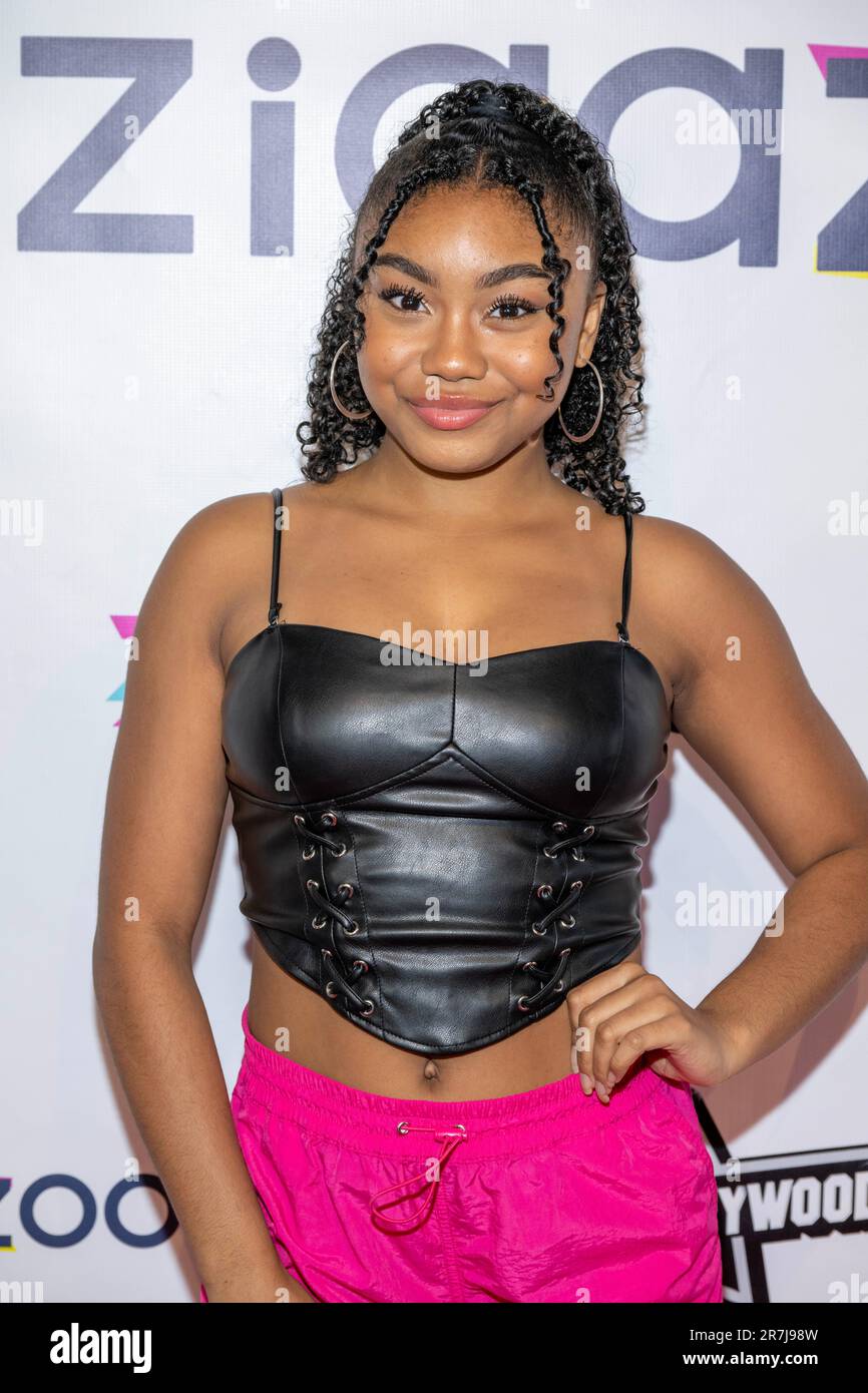 Los Angeles, USA. 15th June, 2023. Actress Sydney Thomas attends "Kick