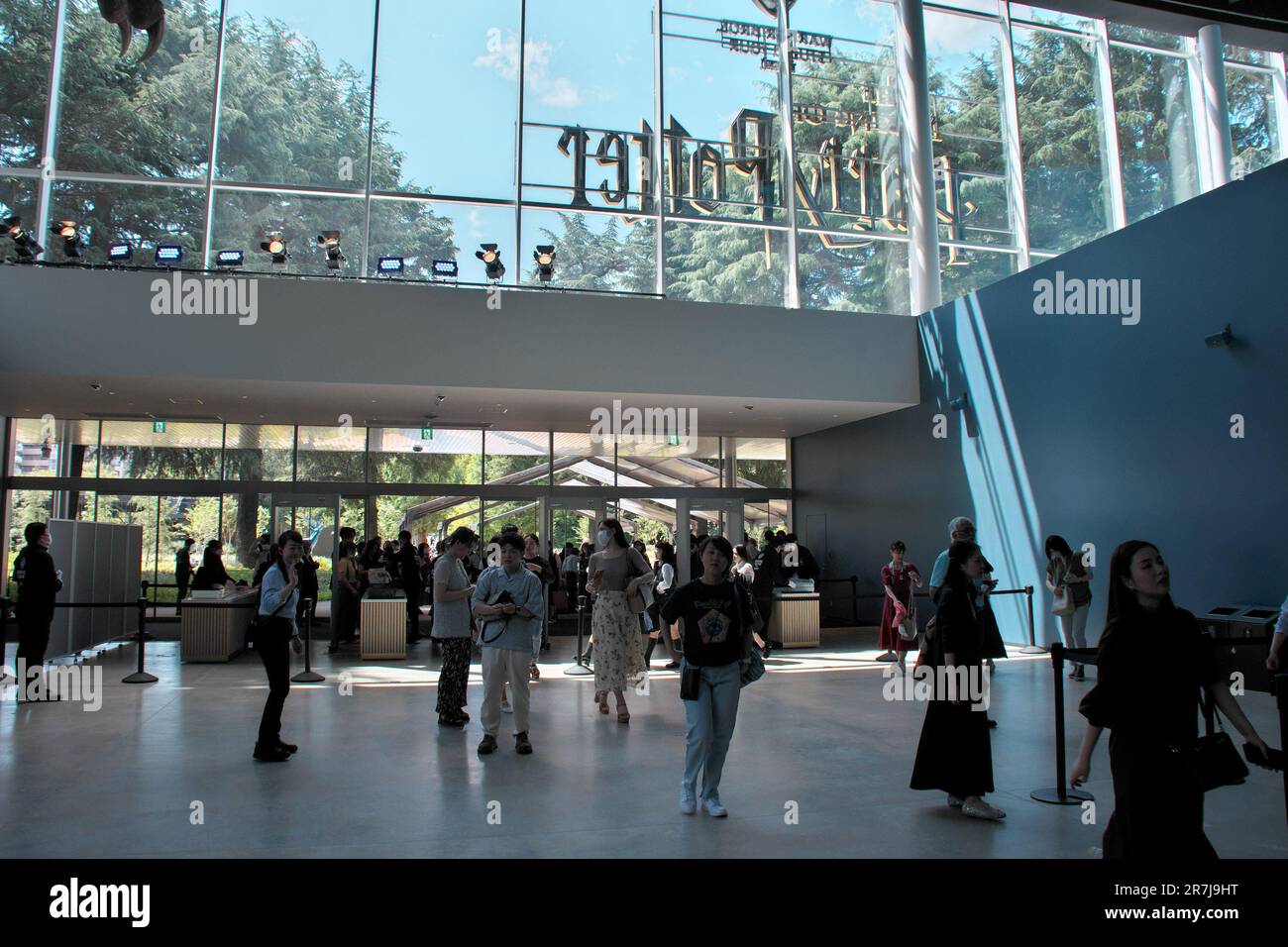 Tokyo, Japan. 16th June, 2023. Visitors enter the the opening day of the 'Warner Bros. Studio Tour Tokyo - The Making of Harry Potter' in Tokyo, Japan on Friday, June 16, 2023. Photo by Keizo Mori/UPI Credit: UPI/Alamy Live News Stock Photo