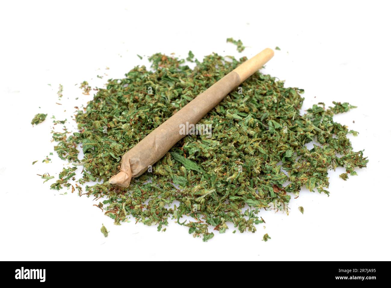 Blank White Weed Joint Tube In Glass Pack Mockup Isolated Stock Photo -  Download Image Now - iStock
