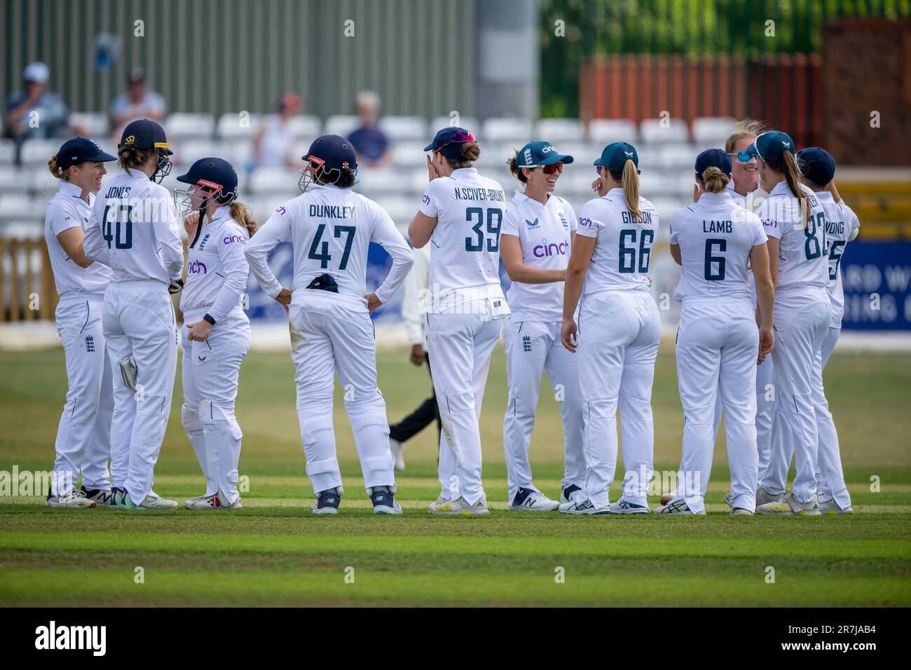 England players during a 3 day warm-up game against Australia ahead of the Women’s Test Match. Stock Photo