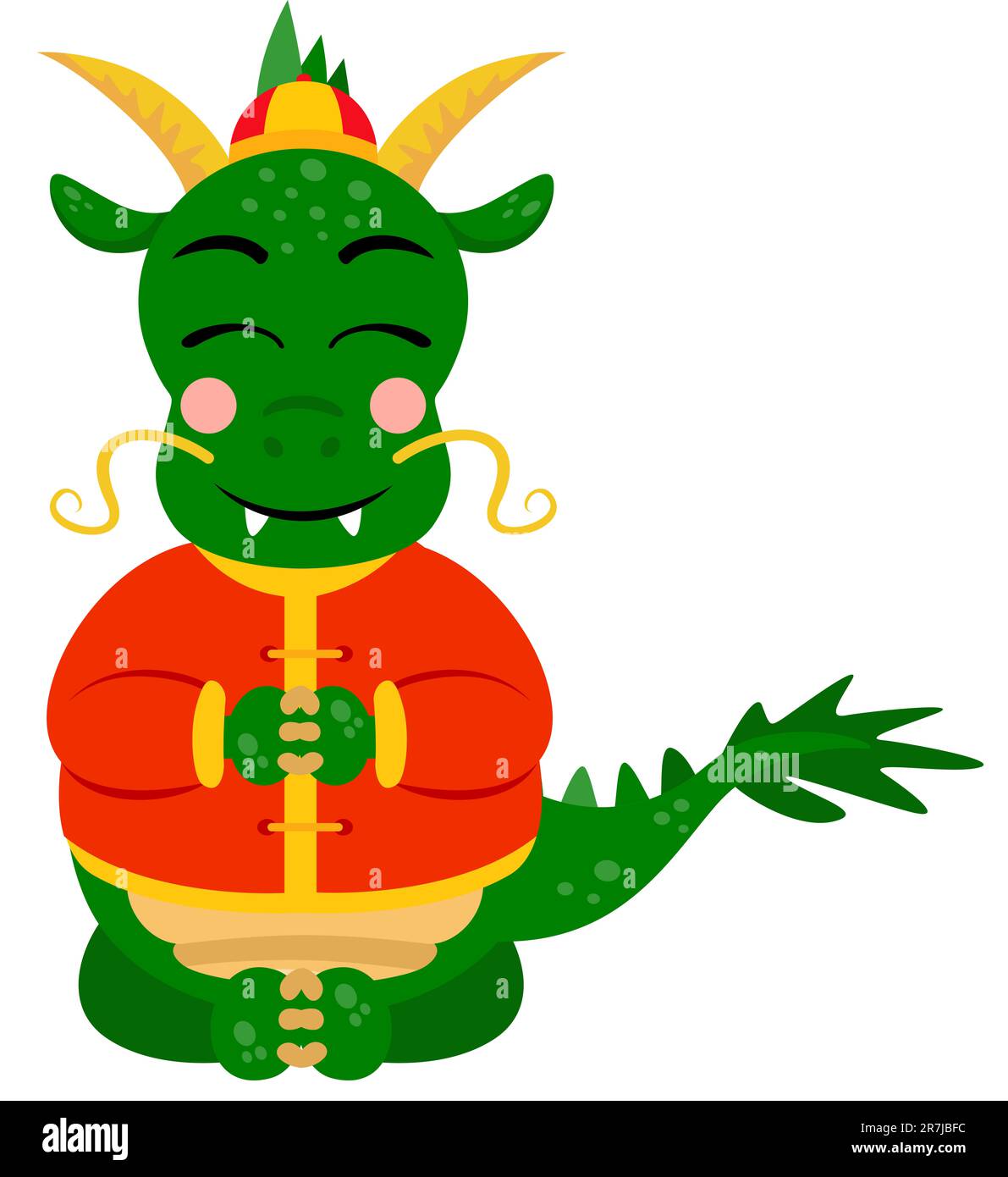 Happy New Year 2025 With Dragon Clip Art