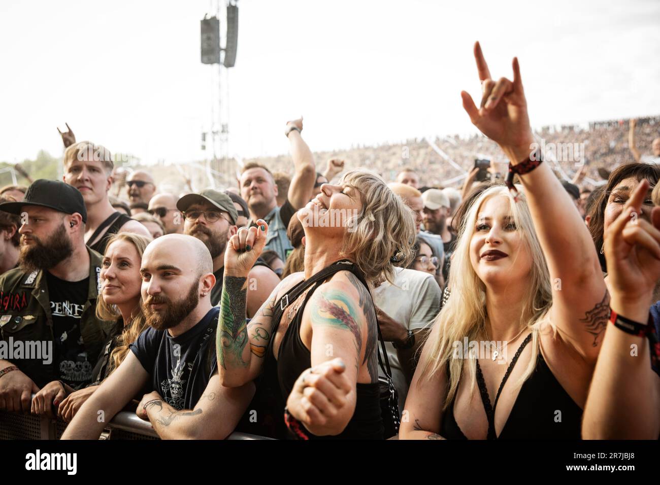 Copenhagen, Denmark. 03rd Aug, 2023. The English band Kokoroko performs a  live concert during the Danish music festival O Days 2023 in Copenhagen.  Credit: Gonzales Photo/Alamy Live News Stock Photo - Alamy