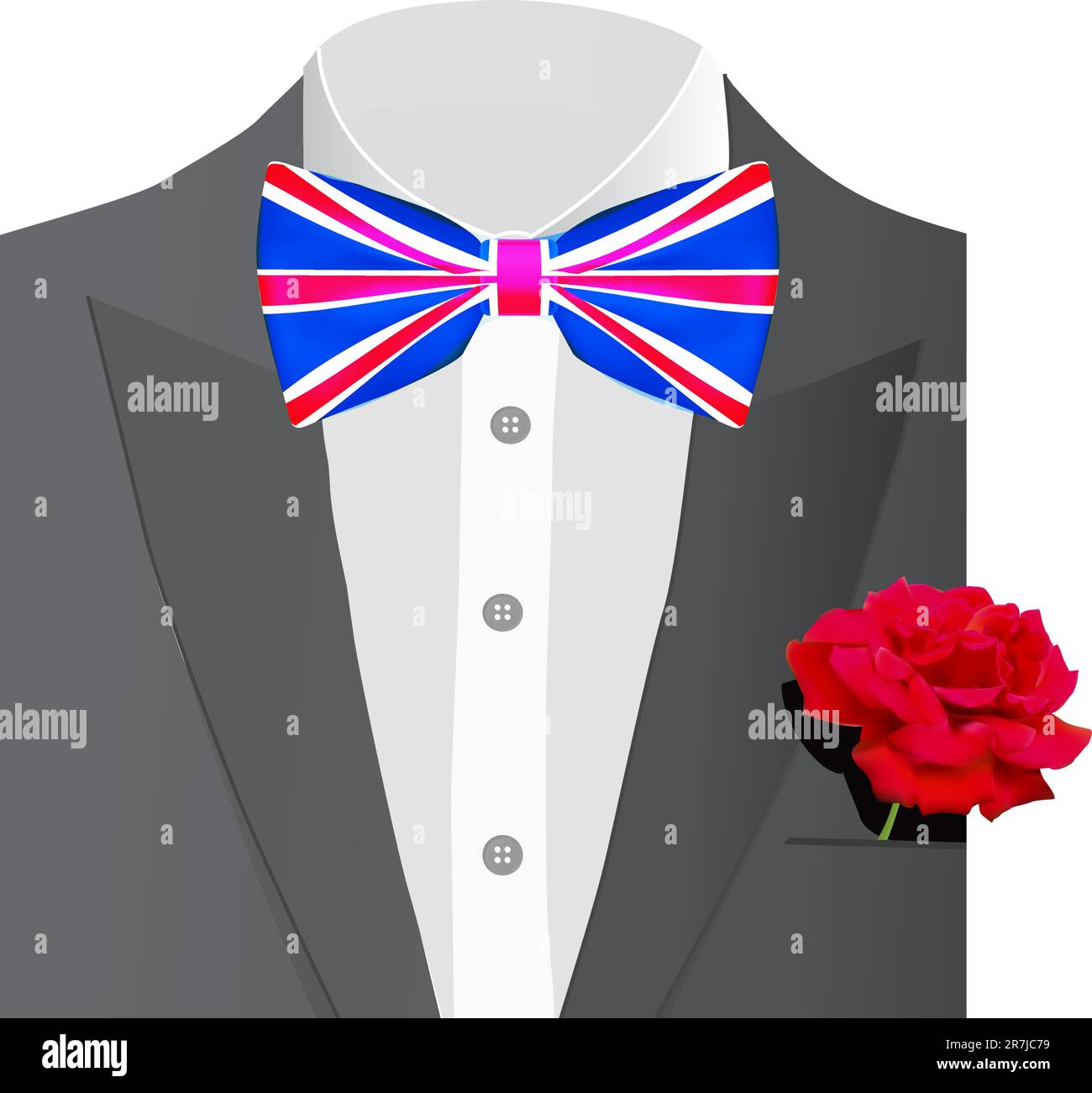 Royal wedding of Prince William and Kate Middleton. Vector illustration Stock Vector