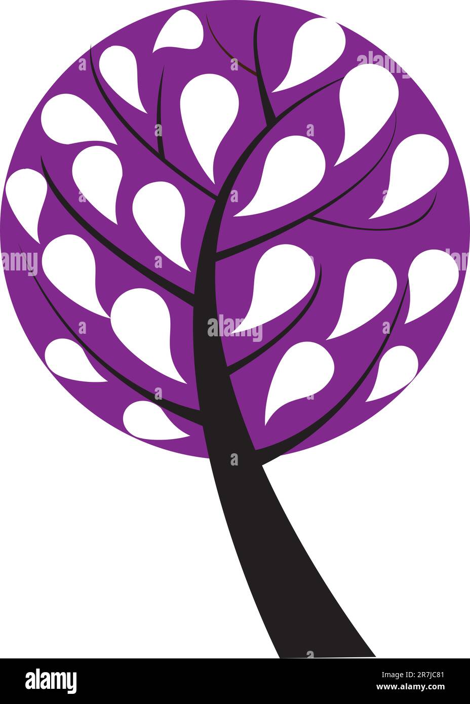 vector illustration of an abstract tree Stock Vector Image & Art - Alamy