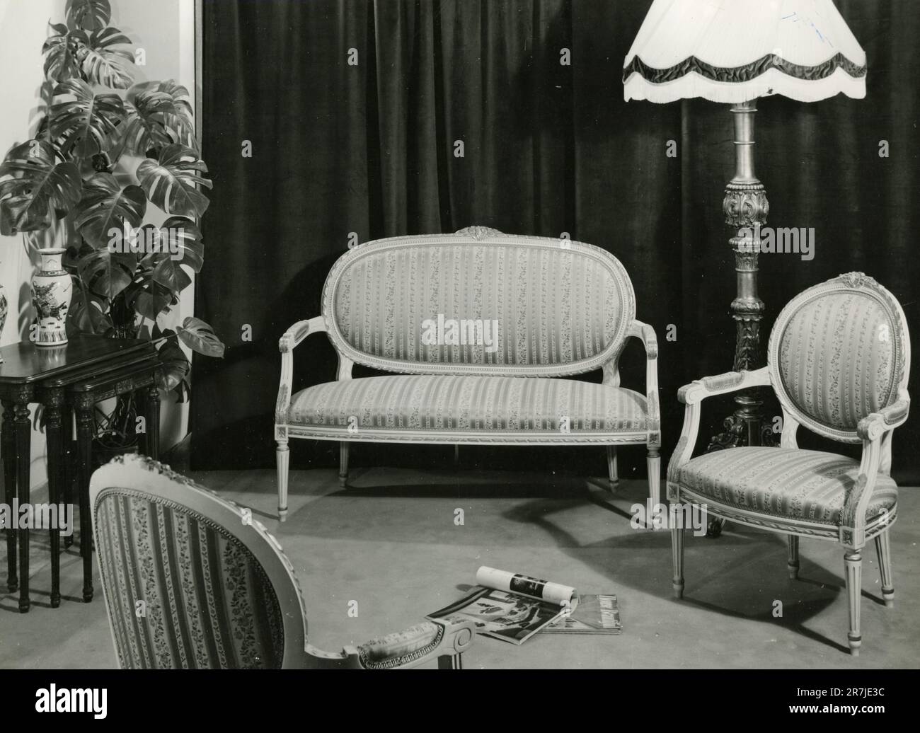 1970s living room hi-res stock photography and images - Alamy