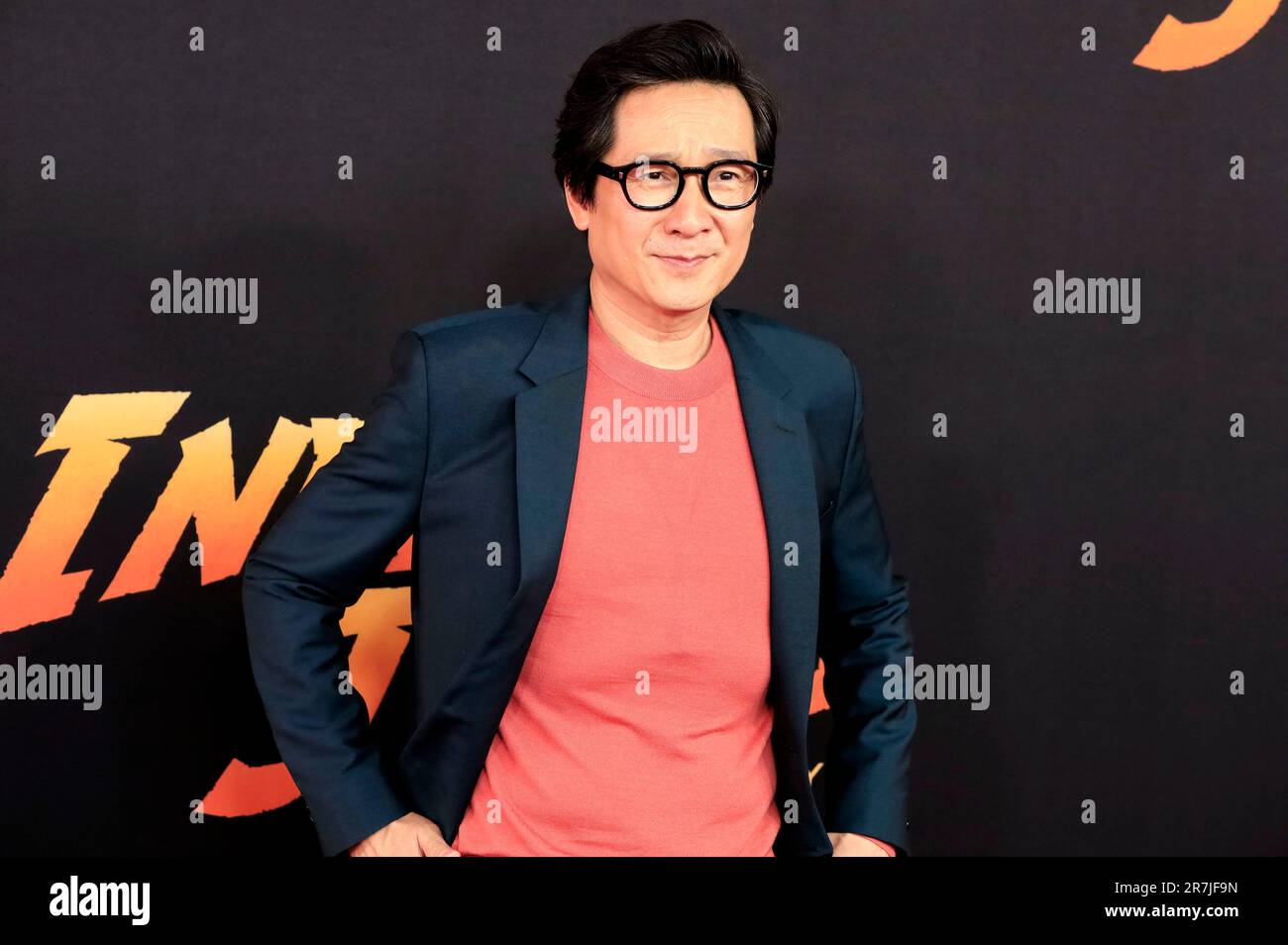 Ke Huy Quan bei der Premiere des Kinofilms 'Indiana Jones and the Dial of Destiny / Indiana Jones und das Rad des Schicksals' im Dolby Theatre. Los Angeles, 14.06.2023 Stock Photo