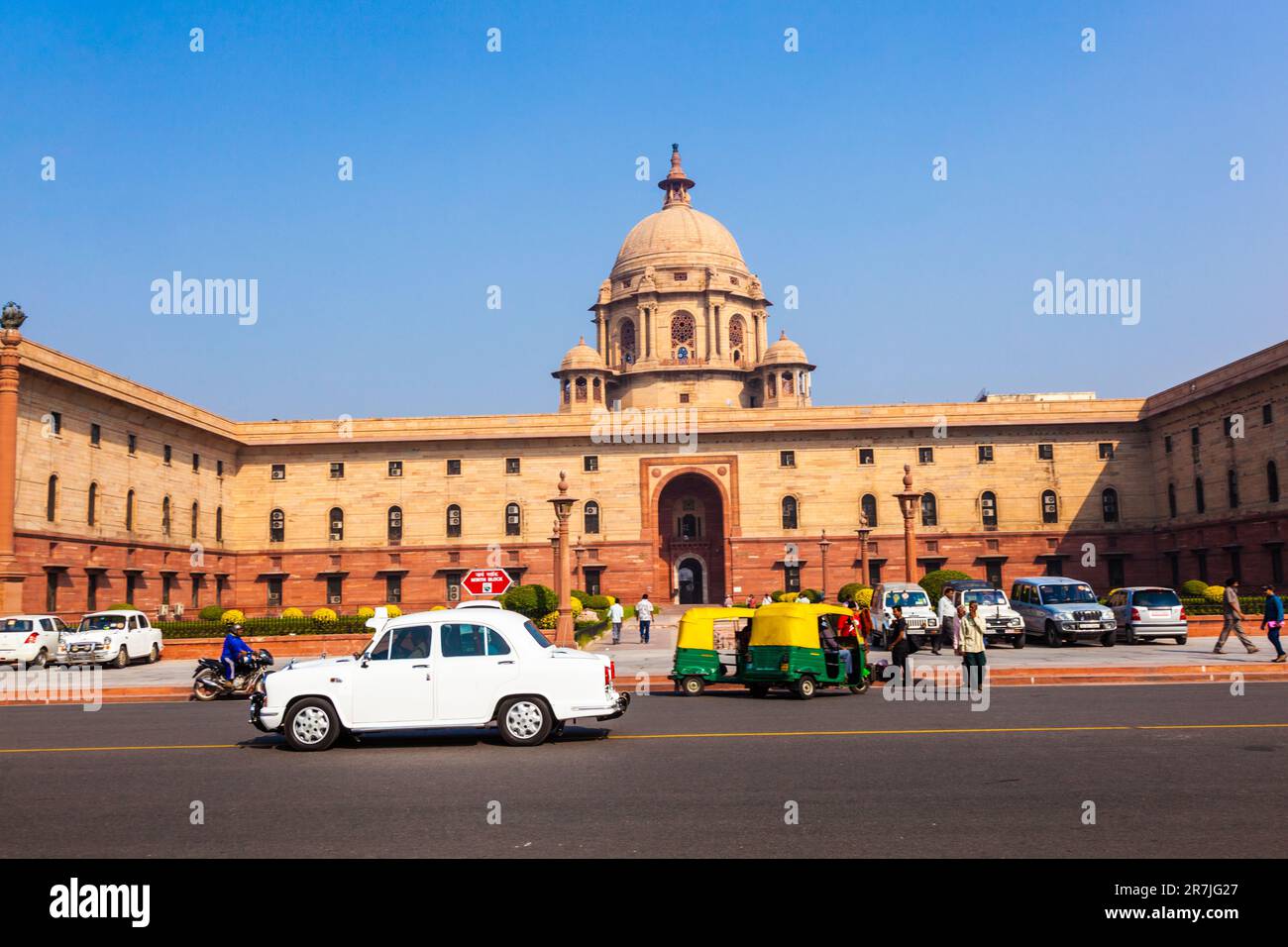 Delhi, India November 17, 2011 The North Block of the building of