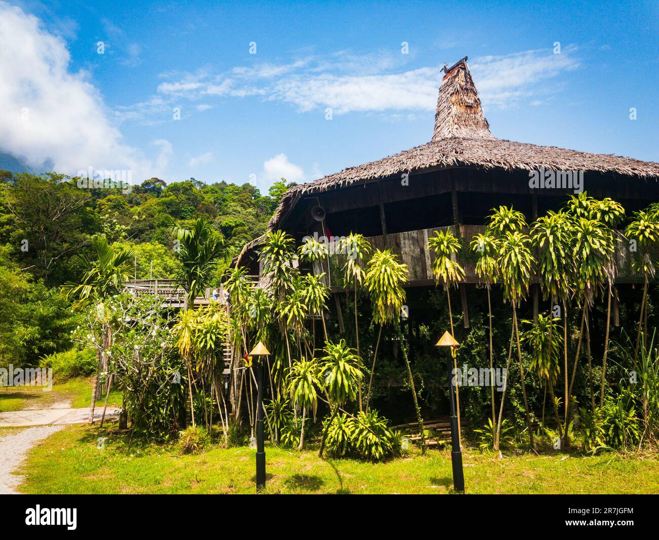 Sarawak Cultural Village In Kuching, Malaysia. Sarawak Cultural Village ...