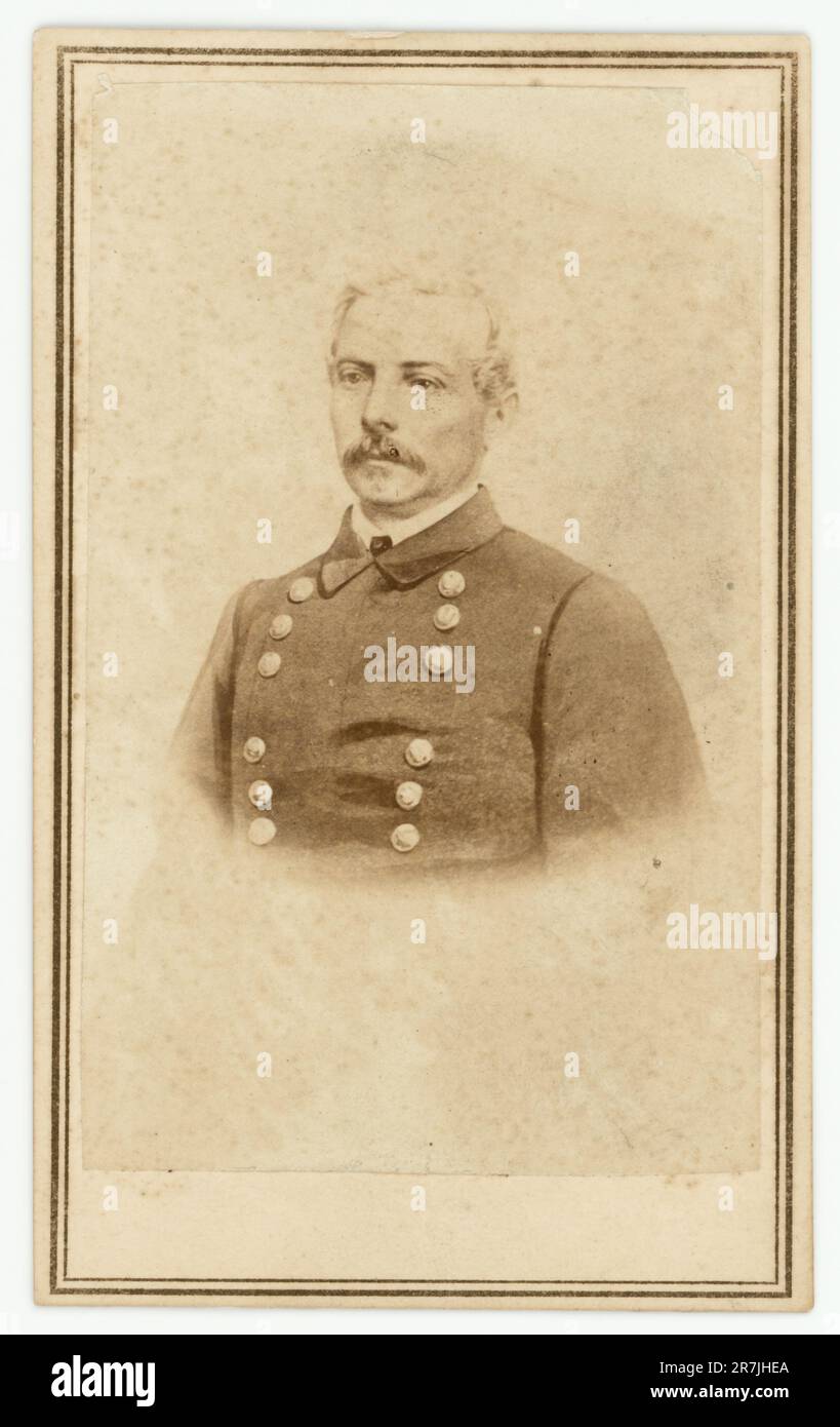 Pierre Gustave Toutant Beauregard c. 1861 Stock Photo