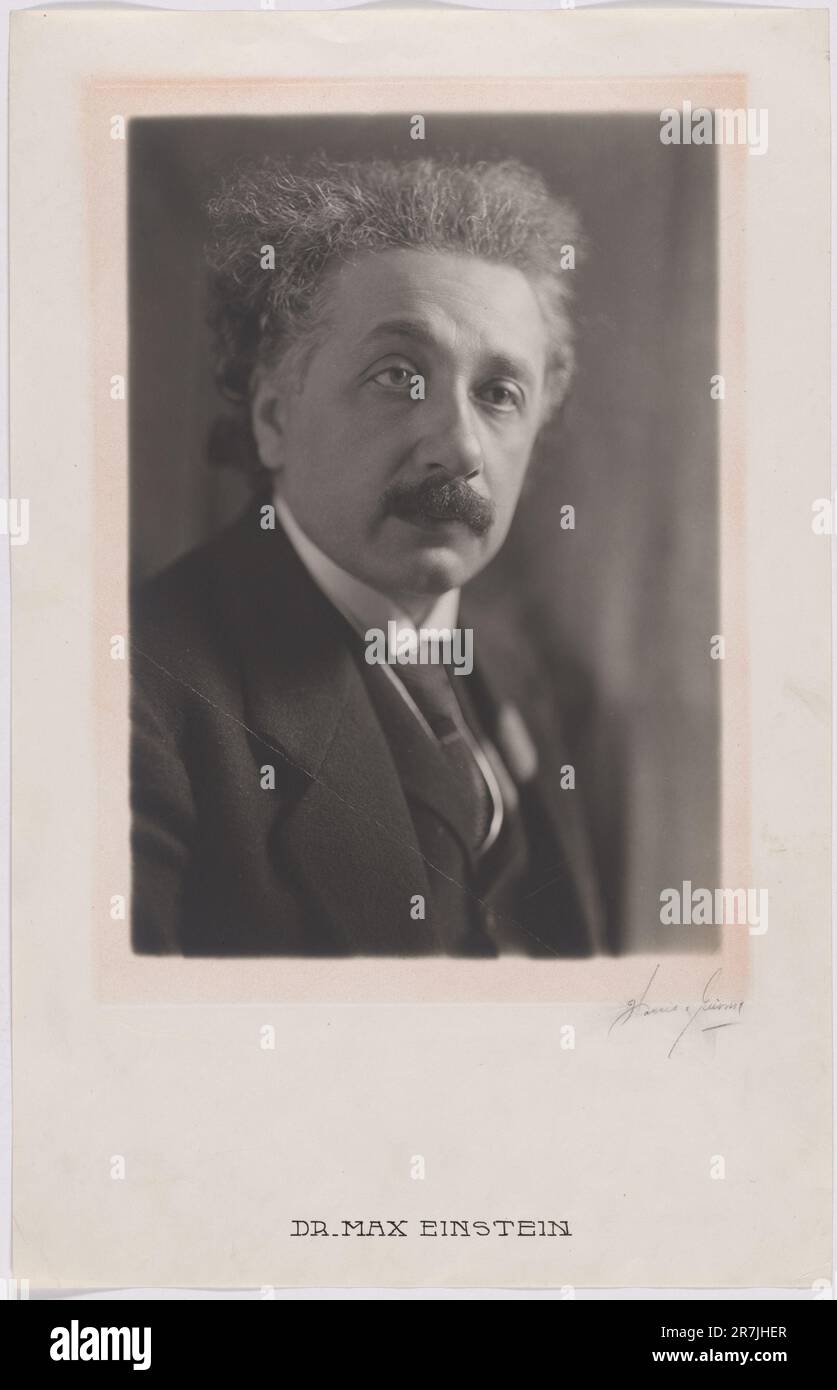 Albert Einstein 1921 Stock Photo