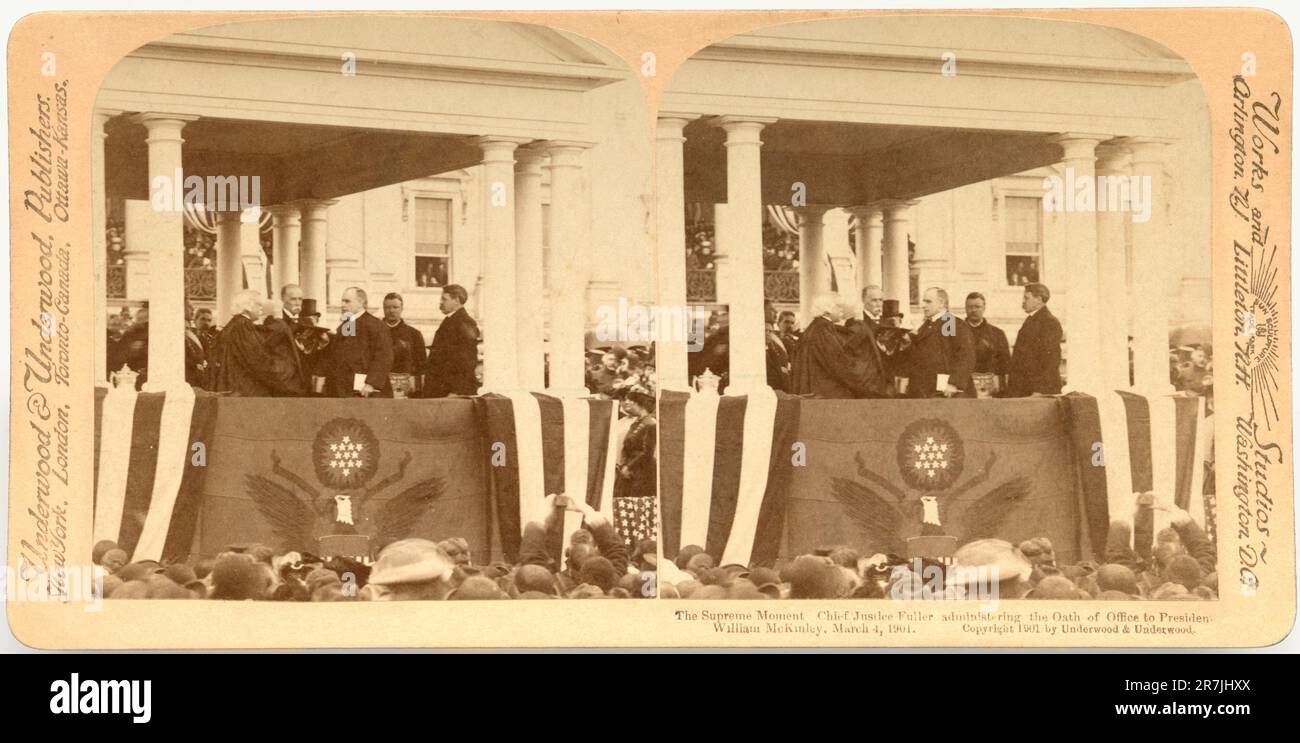 William McKinley 1901 Stock Photo