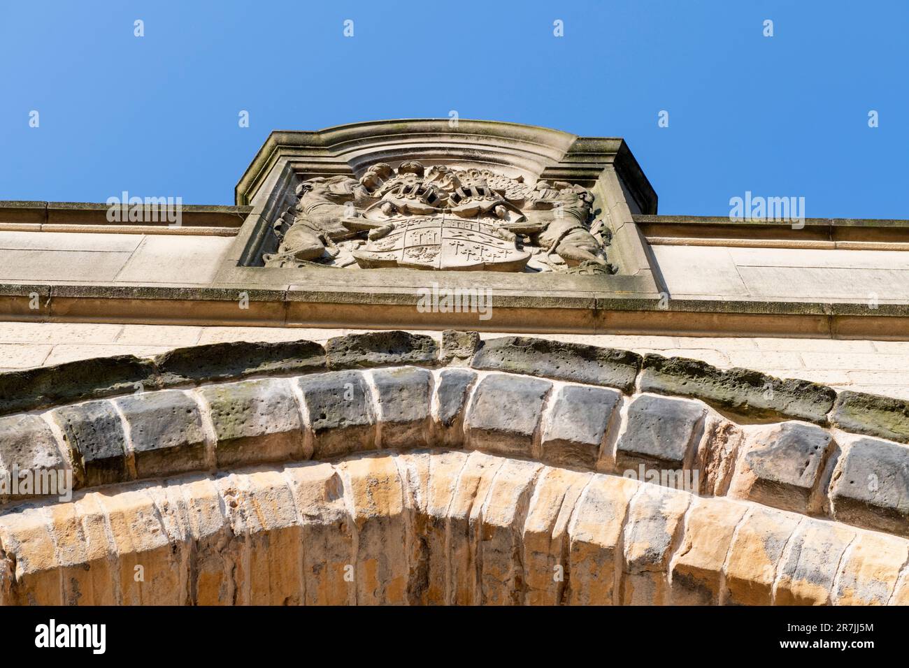 Gate House at Nottingham Castle, Nottinghamshire England UK Stock Photo