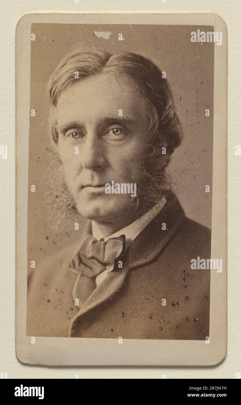 George William Curtis c. 1870 Stock Photo