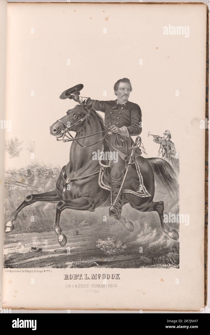Robert L. McCook c. 1862-1864 Stock Photo