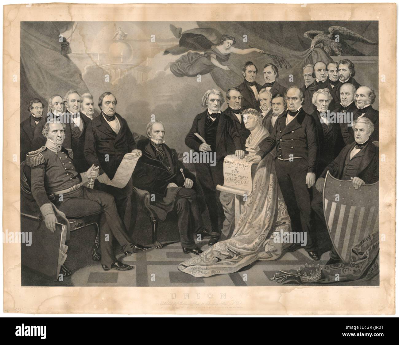 Union 1852 Stock Photo