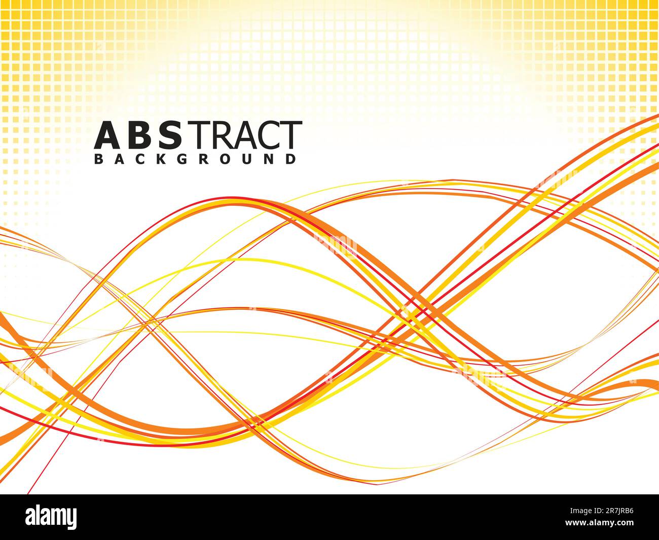 abstract colorful line wave background vector illustration Stock Vector ...