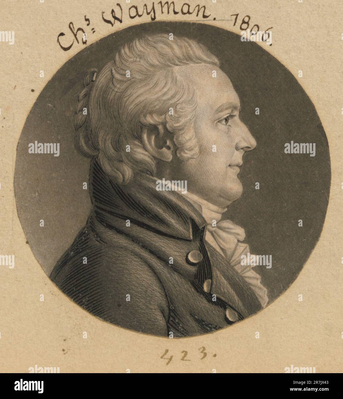 Charles Wayman 1806 Stock Photo Alamy