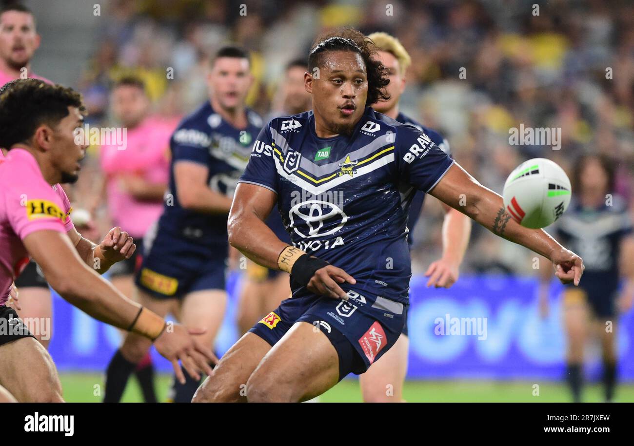 townsville-australia-16th-june-2023-luciano-leilua-of-the-cowboys
