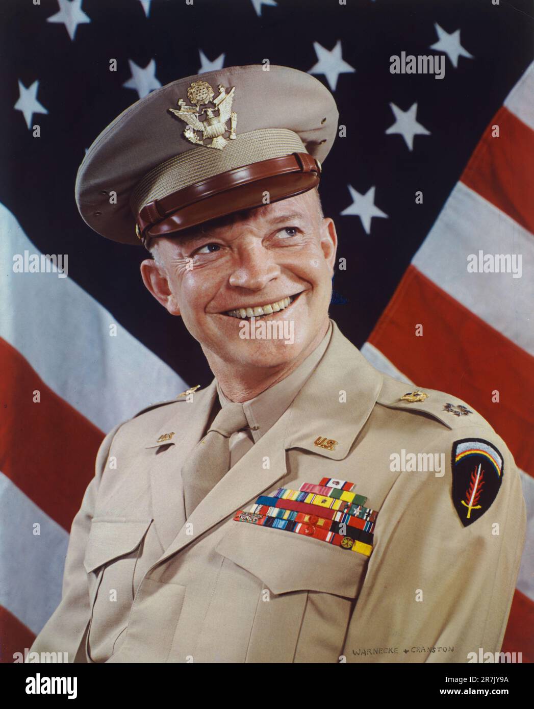 Dwight D. Eisenhower 1945 Stock Photo