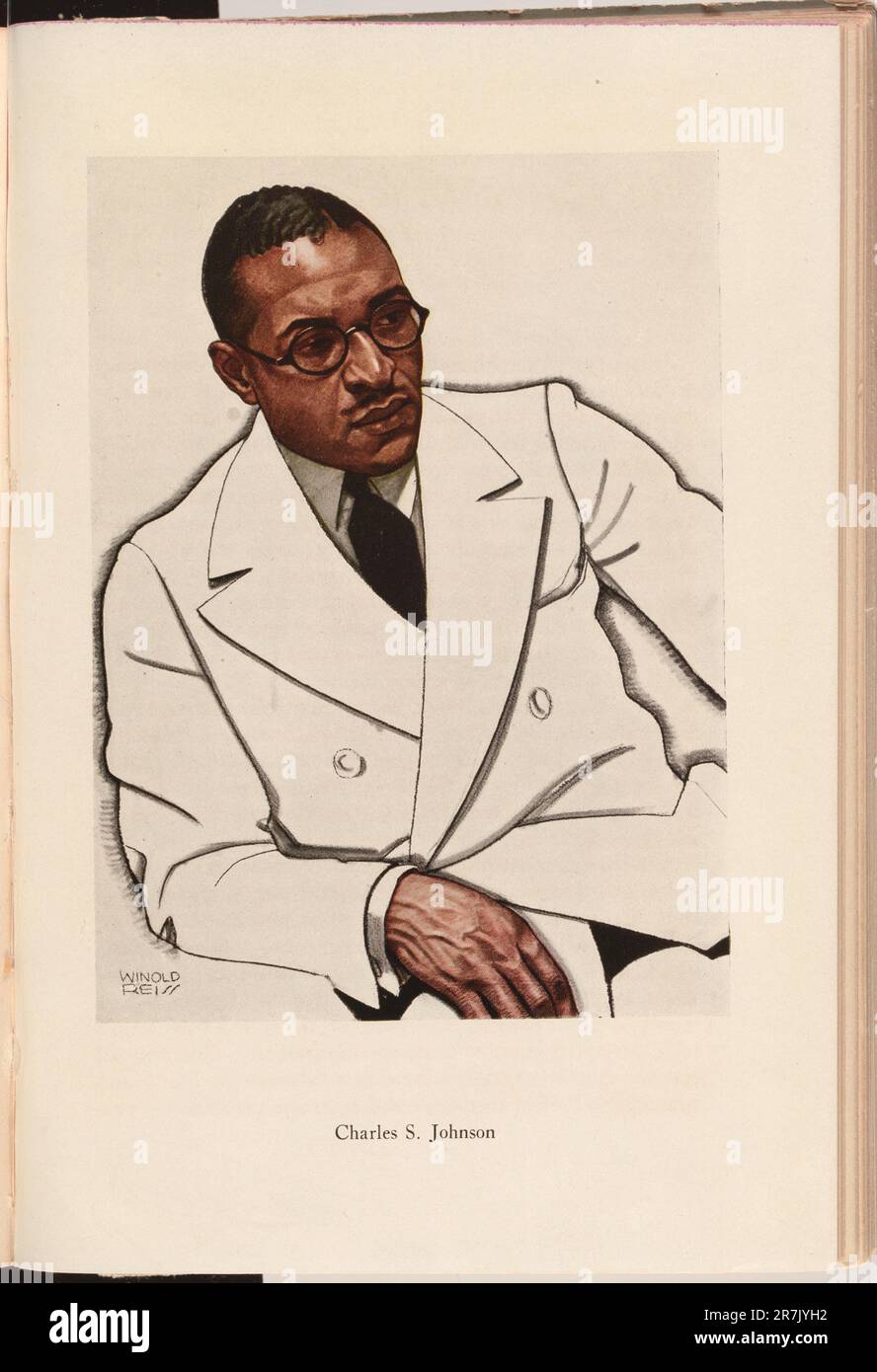Charles S. Johnson 1925 Stock Photo - Alamy