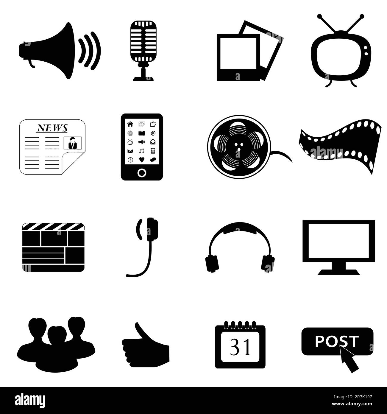 Mass media Black and White Stock Photos & Images Alamy