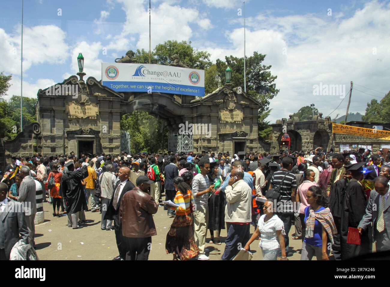 Addis Ababa University, Addis Ababa, Ethiopia Stock Photo Alamy