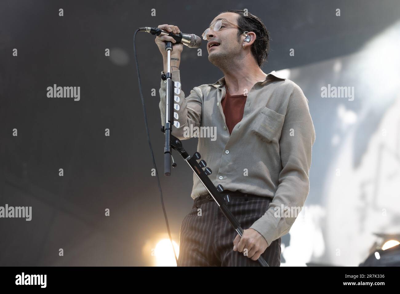 Oslo, Norway. 15th June, 2023. The English rock band The 1975 performs